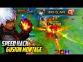 GUSION SPEED HACK MONTAGE! | BEST OF GUSION RANK HIGHLIGHTS | MLBB