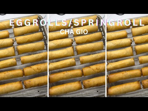 My 71 year old Vietnamese immigrant mother eggroll recipe