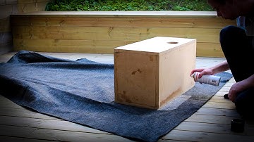 How to carpet a subwoofer box