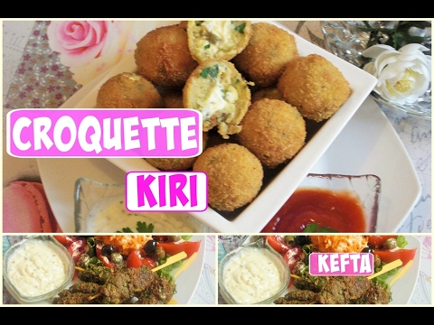 💖♡-2-idées-recettes-d'été-kefta/croquette-pomme-de-terre-kiri♡💖