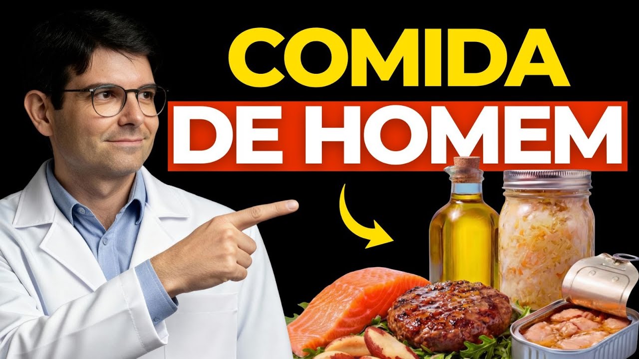 7 Alimentos que TODO HOMEM precisa comer