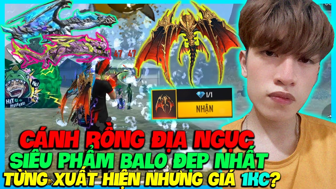 SIÊU PHẨM BALO CÁNH RỒNG ĐỊA NGỤC GIÁ CHỈ 1 KIM CƯƠNG,... - youtube