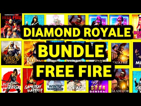 FREE FIRE ALL DIAMOND ROYALE BUNDLE || PRG GAMERS