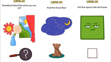 Brain Blow: Genius IQ Test Level 26,27,28,29,30 WalkThrough