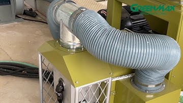 GREEMAX EPS Dust Recycling Machine M-C100 Operated by EPS Manufacturer in Greece