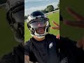 Devonta smith puts on the new black helmets  philadelphia eagles