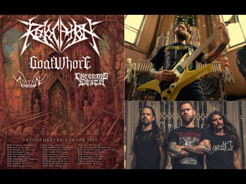 Revocation new album "Netherheaven + Netherheaven Euro Tour 2023 w/Goatwhore, Alluvial etc.