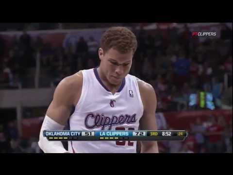 DUNK OF THE YEAR: Blake Griffin EPIC Poster Dunk over Kendrick Perkins (6ft.10) in HD (Jan. 30)