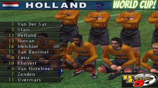 WINNING ELEVEN 5 - gameplay (PlayStation 2)🇳🇱