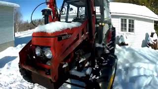 Zetor Tractor Cold Start -25C