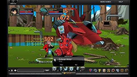 [AQW] How to get Enforcer Class (/join crashsite)