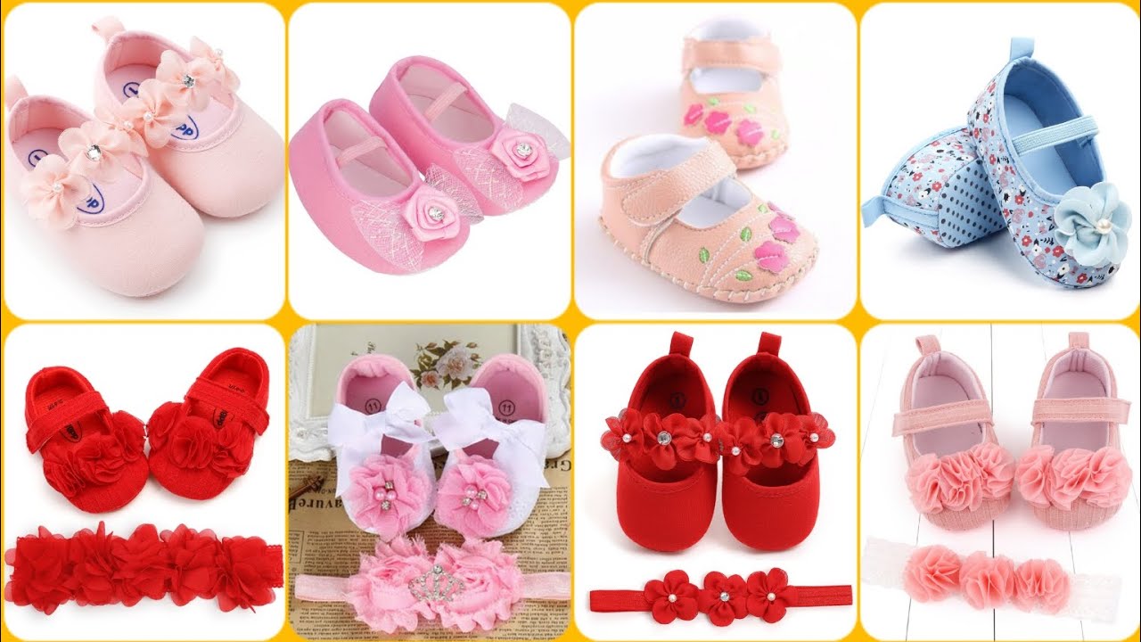Latest Baby Girl Shoes | Newborn Baby Girl First Walker Shoes |Fashion Flower Princess Shoes 