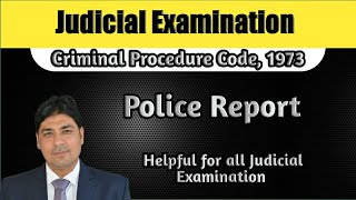 Definition of Police Report, Police Station | Lecture Series on Judicial Examination | CrPC Part 7.