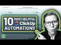 10 BEST ClickUp Automations for Small Businesses [ with Examples ]