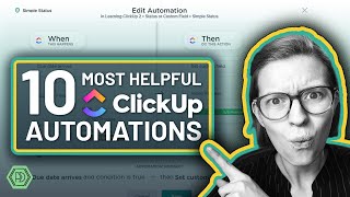 10 BEST ClickUp Automations for Small Businesses [ with Examples ]