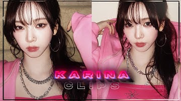 「4k」 aespa karina recent + hot editing clips | scenepack