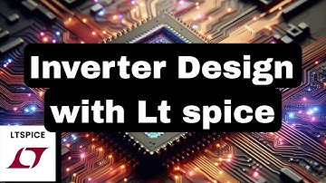 Designing an Inverter using LTspice | Transient Analysis Tutorial #vlsi #jobseekers @Job_seeker