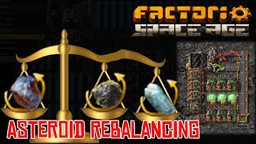 Asteroid Rebalancing: Automated! Factorio Space Age