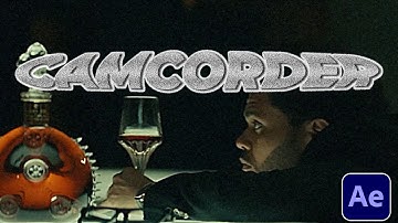 Camcorder/VHS Effect - After Effects Tutorial (NO PLUGINS)