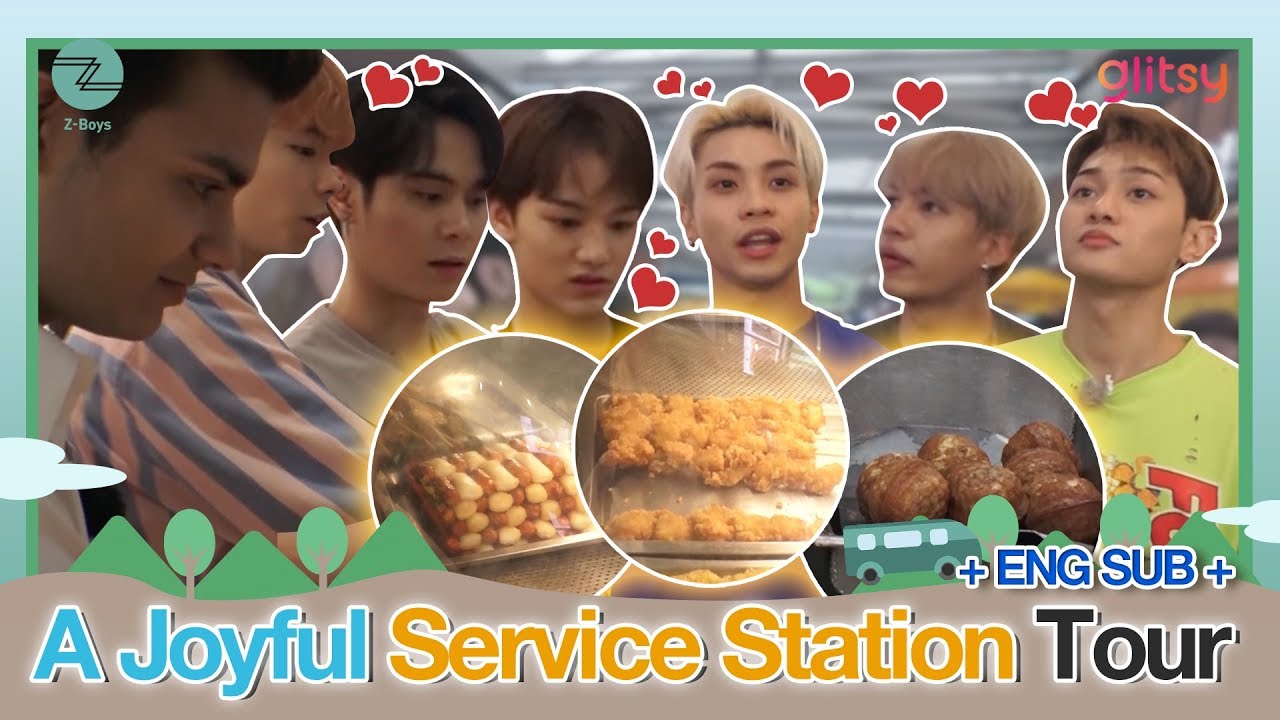 [Let's go Z-Boys Ep.2] A Joyful Service Station Tour
