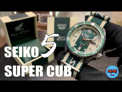 UNBOXING EP10 SEIKO 5 ✖️HONDA SUPER CUB LIMITED EDITION