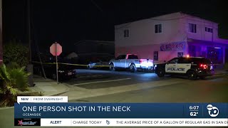 Person shot in neck in Oceanside neighborhood