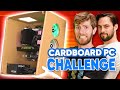 Cardboard DIY PC Case Building Challenge!