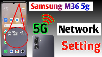 Samsung m36 5g network setting, Samsung m36 me 5g network kaise  laye, Samsung m36 5g setting
