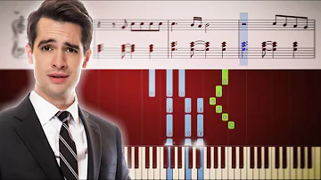 THE BALLAD OF MONA LISA (Panic! At The Disco) - Piano Tutorial + SHEETS