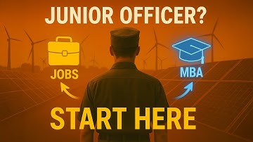 Junior Officers: Your Path Into Clean Energy