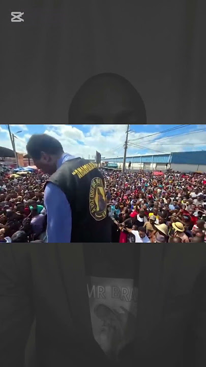 Xitsungo povo de Xai Xai Gaza recebe Venâncio mondlane com gritos de vitória #2025  #mozambique #moz