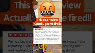 I got fired because of this five star review on #yelp #story #viral #plumbing #service #plumber