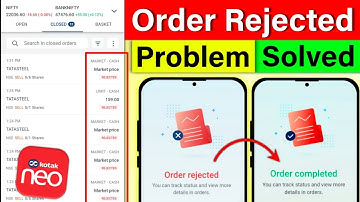 Kotak Securities Delivery Sell Order Rejected Problem Solved | Kotak Neo Delivery Trading Rejected