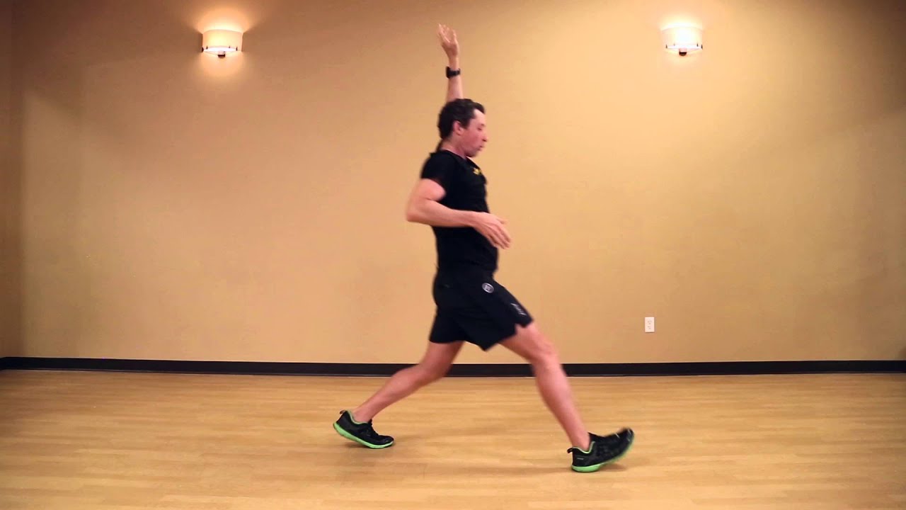 LUNGE WITH SIDE BEND beginner strength, lunge with side bend YouTube