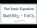 Chemical Reactions and Ionic Equations