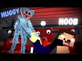 NEW Huggy Wuggy vs NOOB! - HORROR GAME CHALLENGE (Poppy Playtime Chapter 1) - Minecraft Animation
