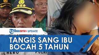 Video Tangis Ibu dari Bocah yang Hilang Nyawa di Tangan Teman Mainnya: Ayo, Dia Belum Minum Obat