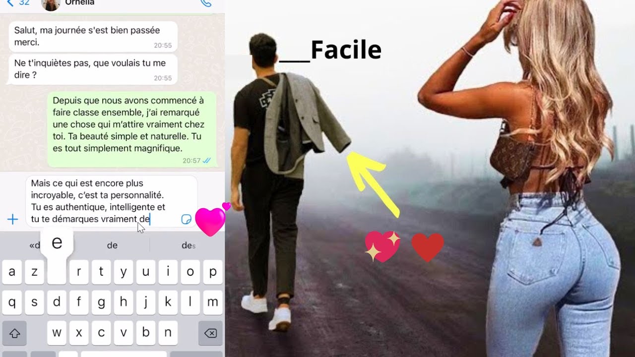 Comment séduire une fille par message : Des textos irrésistibles pour
