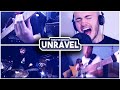 Unravel  tokyo ghoul op  full band cover