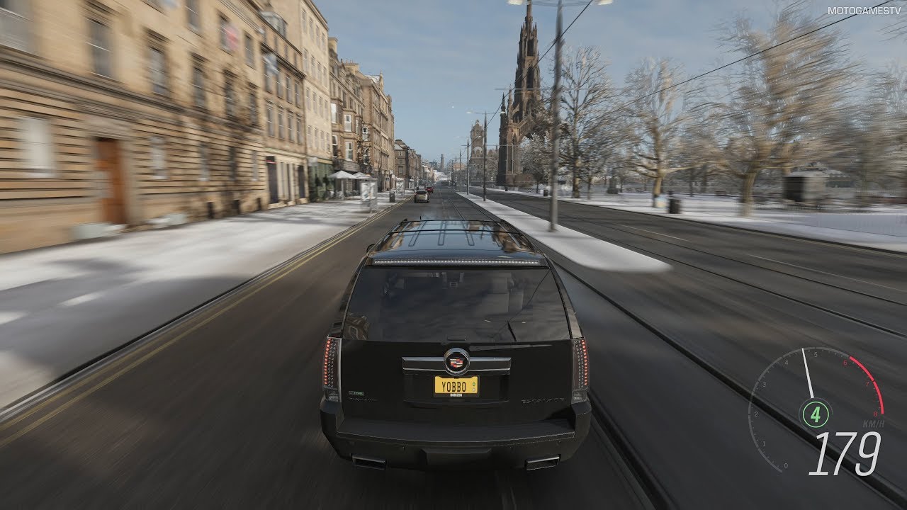 Forza Horizon 4 2012 Cadillac Escalade ESV Gameplay [4K] YouTube