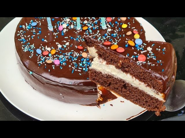 Brownille - Gâteau au chocolat et crème vanille : Il était une fois la  pâtisserie