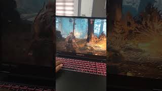 God Of War On Giabyte G6 #godofwar #gigabyte #gamingaddict