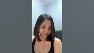 LEONA Kanza wears a mask to cover up her blunder