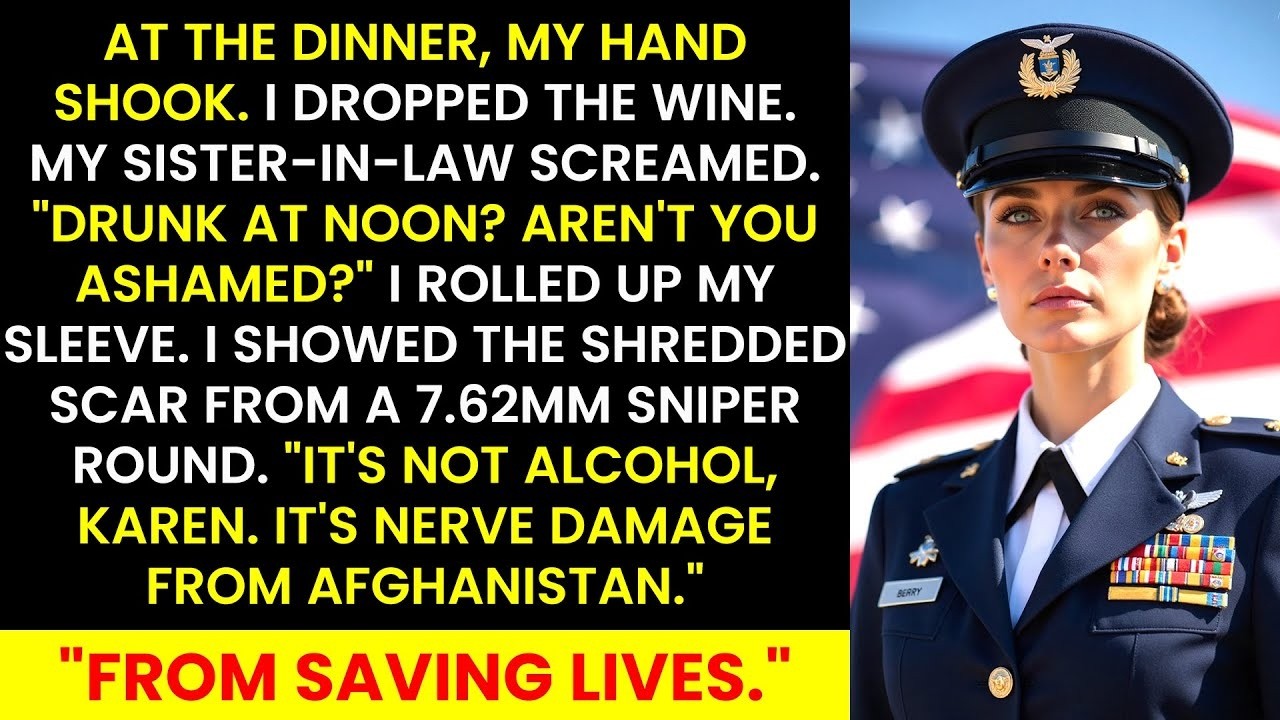 “Look at Her Shaking… Drunk” SIL Mocked— Then I Revealed the 762mm Sniper Scar