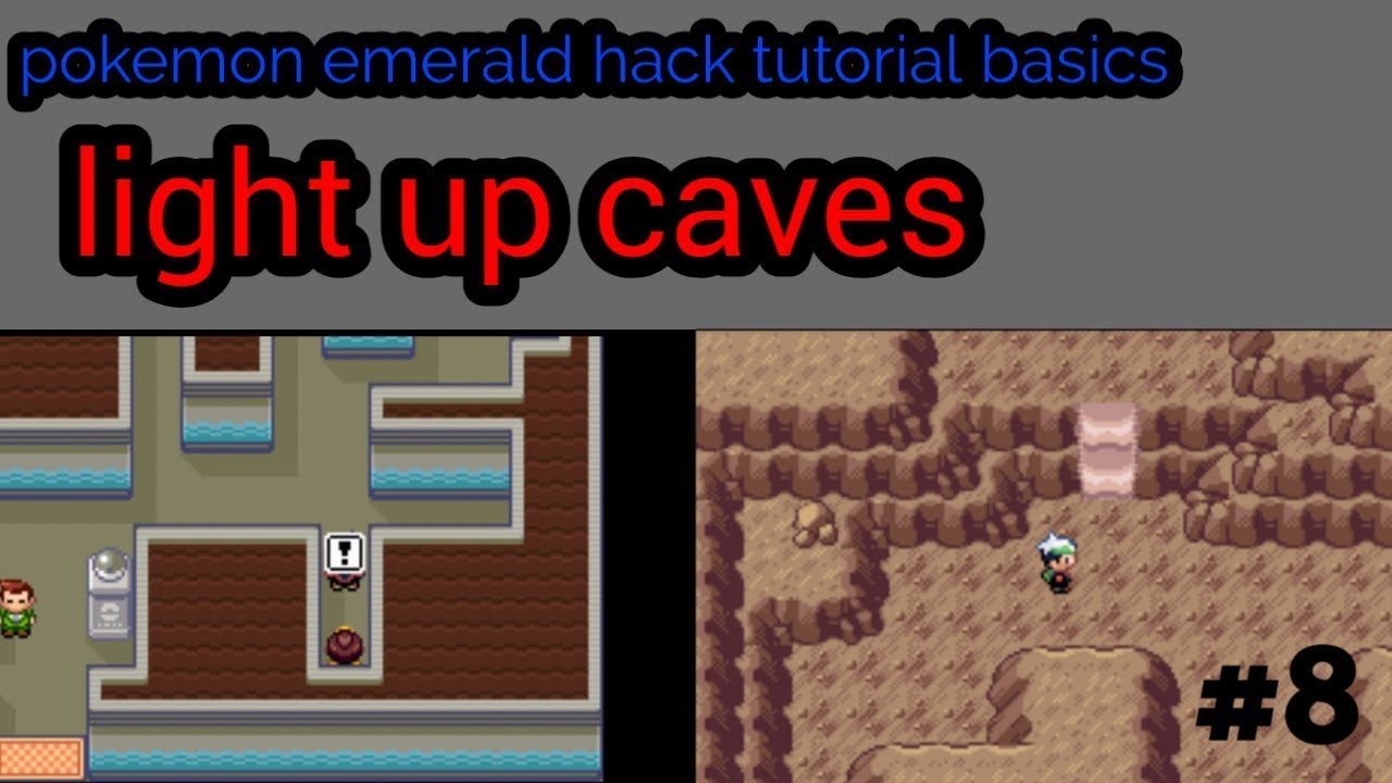 Pokemon Ruby Sapphire Emerald hacks tutorial basics part 8 light up ...