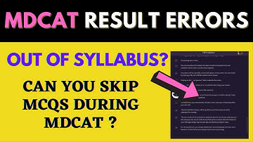 PMC Can you Skip MDCAT 2021 MCQs? Big Errors in MDCAT results | Wrong MDCAT key PMC Latest News teps