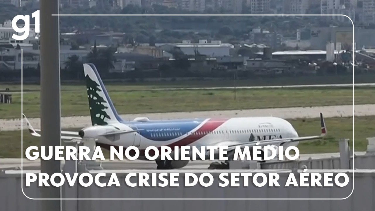 Guerra no Oriente Médio provoca a maior crise do setor aéreo desde a pandemia
