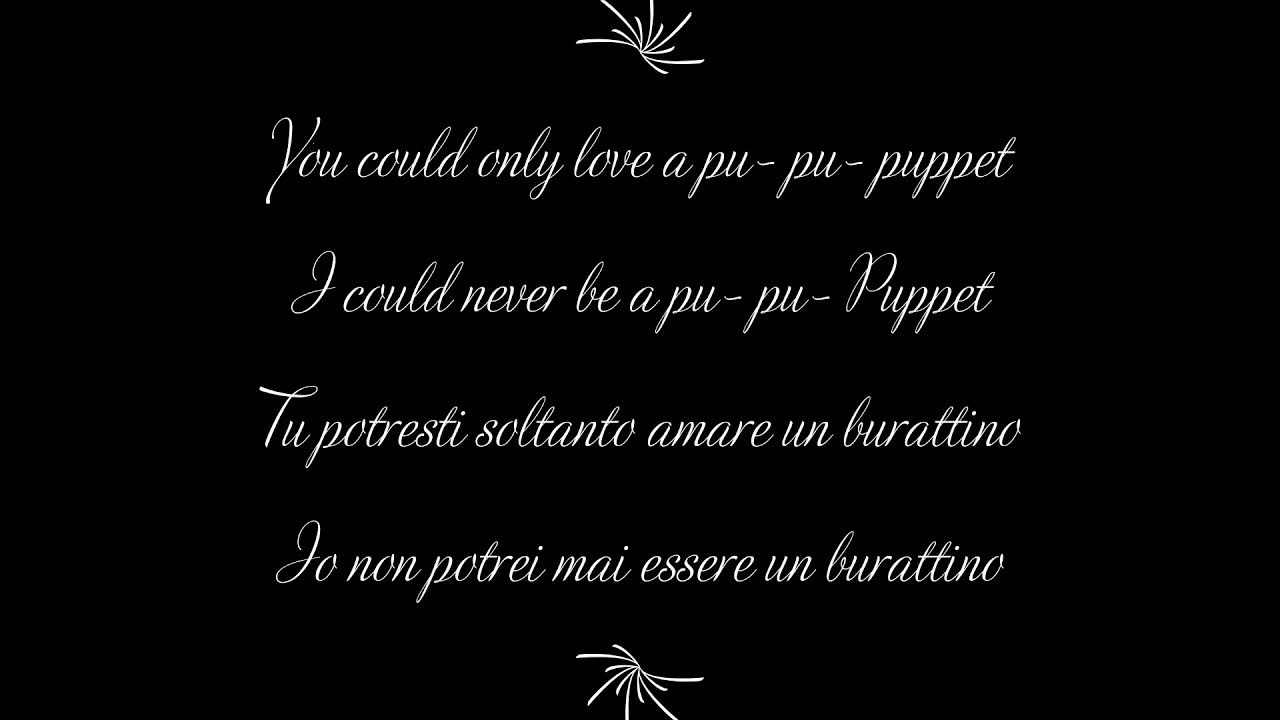 PuppetFaouziaLyrics and Italian translation( testo/traduzione