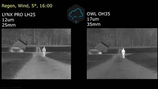 HIKMICRO LYNX Pro LH25 VS HIK OH35 OWL Serie Jagd Wärmebildkamera Test Vergleich  2020 Wärmebild