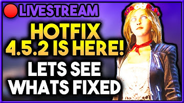 🔴 HOTFIX 4.5.2 IS HERE! DESYNC FIXED??? - Dead by Daylight (2021) Livestream
